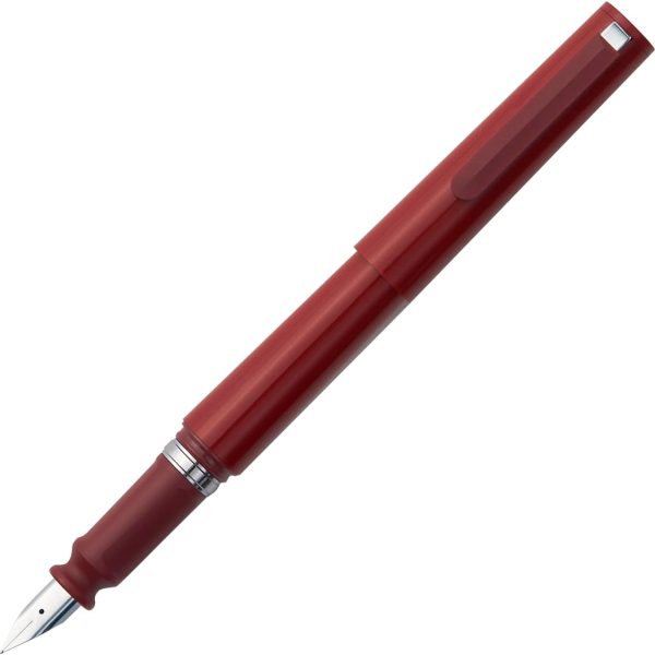 Fountain Pen — Boxed Set, Red, Broad Nib