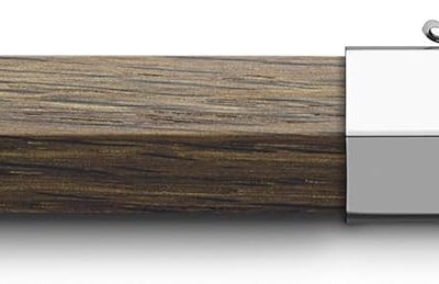 Fountain Pen: "Smoked Oak" color scheme — Fine Nib — Ideal for Calligraphy and Drawing.