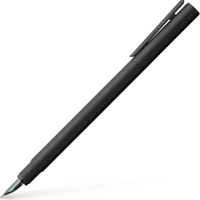 Fountain Pen — Matte Black Finish — Extra-Fine Nib — Ideal for Calligraphy and Drawing