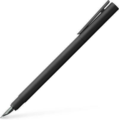 Fountain Pen — Matte Black Finish — Extra-Fine Nib — Ideal for Calligraphy and Drawing